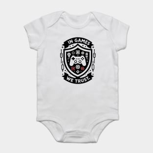 Gamers Never Die They Respawn Baby Bodysuit